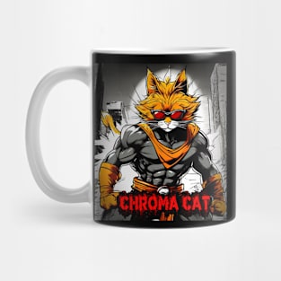 The feline hero Mug